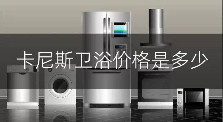 卡尼斯卫浴价格是多少