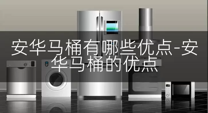 安华马桶有哪些优点-安华马桶的优点