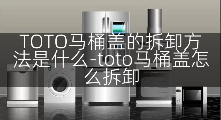 TOTO马桶盖的拆卸方法是什么-toto马桶盖怎么拆卸