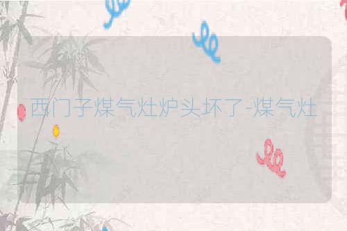西门子煤气灶炉头坏了-煤气灶