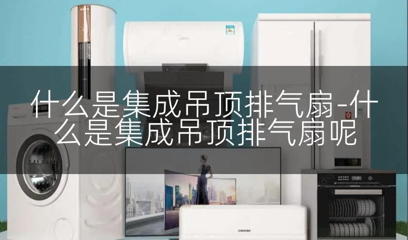 什么是集成吊顶排气扇-什么是集成吊顶排气扇呢
