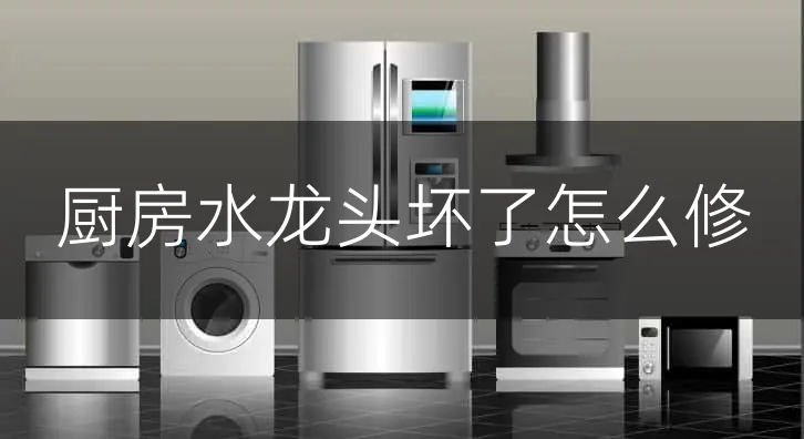 厨房水龙头坏了怎么修