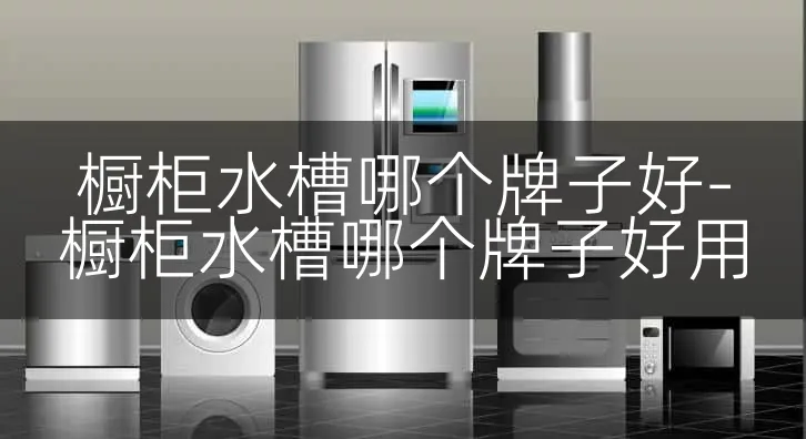 橱柜水槽哪个牌子好-橱柜水槽哪个牌子好用
