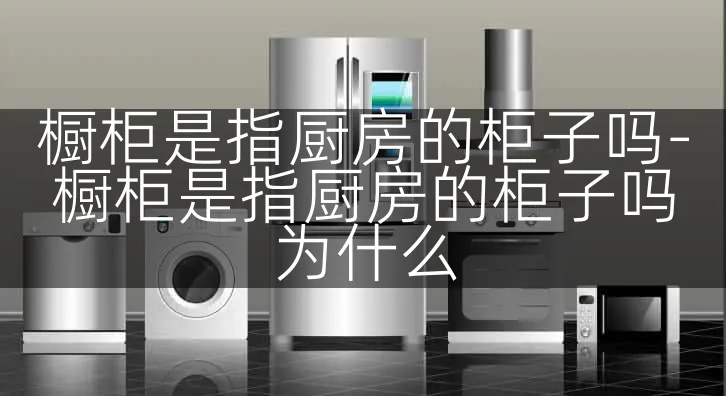 橱柜是指厨房的柜子吗-橱柜是指厨房的柜子吗为什么