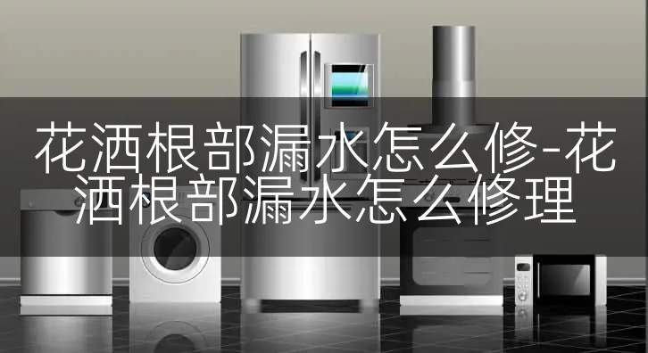 花洒根部漏水怎么修-花洒根部漏水怎么修理