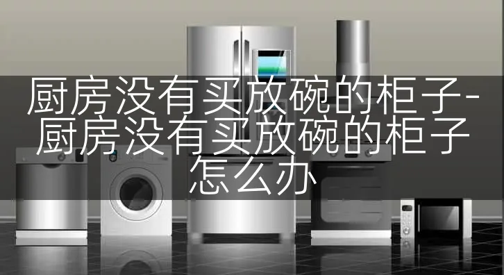 厨房没有买放碗的柜子-厨房没有买放碗的柜子怎么办