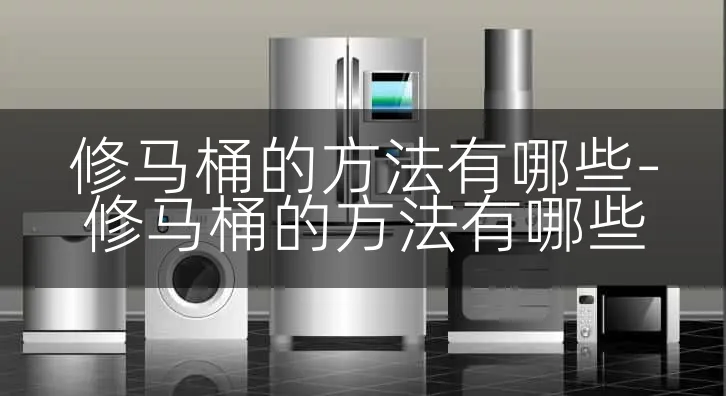 修马桶的方法有哪些-修马桶的方法有哪些