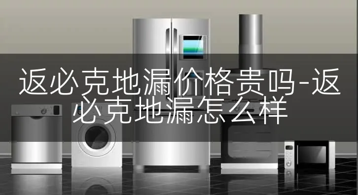 返必克地漏价格贵吗-返必克地漏怎么样