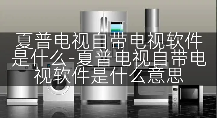 夏普电视自带电视软件是什么-夏普电视自带电视软件是什么意思