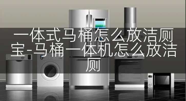 一体式马桶怎么放洁厕宝-马桶一体机怎么放洁厕