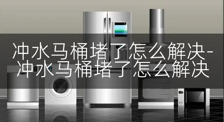冲水马桶堵了怎么解决-冲水马桶堵了怎么解决