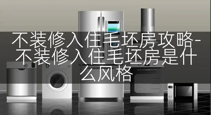 不装修入住毛坯房攻略-不装修入住毛坯房是什么风格