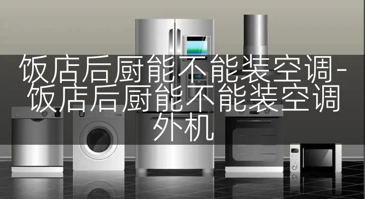 饭店后厨能不能装空调-饭店后厨能不能装空调外机