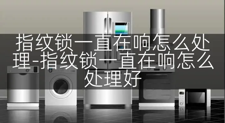 指纹锁一直在响怎么处理-指纹锁一直在响怎么处理好