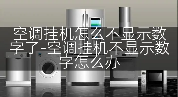 空调挂机怎么不显示数字了-空调挂机不显示数字怎么办