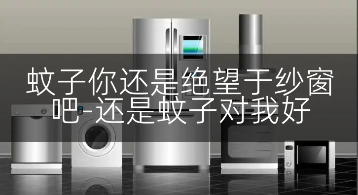 蚊子你还是绝望于纱窗吧-还是蚊子对我好