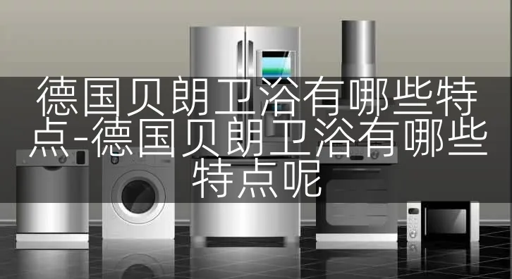 德国贝朗卫浴有哪些特点-德国贝朗卫浴有哪些特点呢