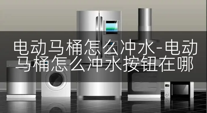 电动马桶怎么冲水-电动马桶怎么冲水按钮在哪