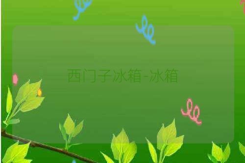 西门子冰箱-冰箱