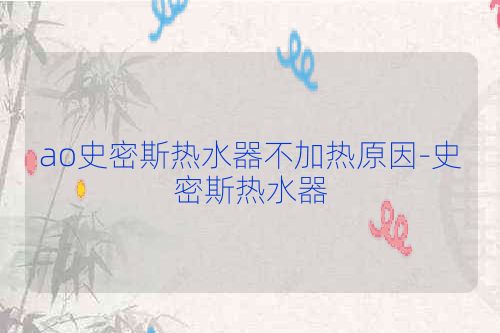 ao史密斯热水器不加热原因-史密斯热水器