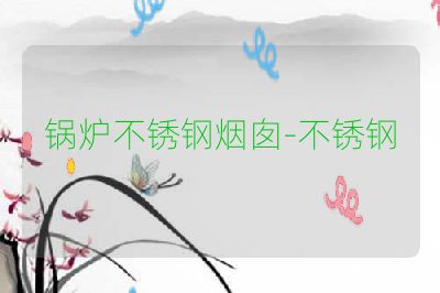 锅炉不锈钢烟囱-不锈钢